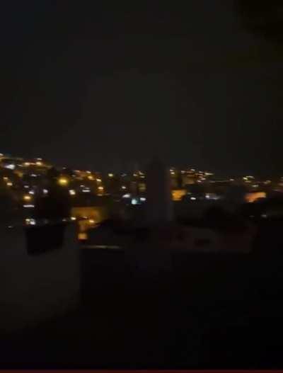 Video captured during 7.8 magnitude earthquake in Turkey from top of a building
