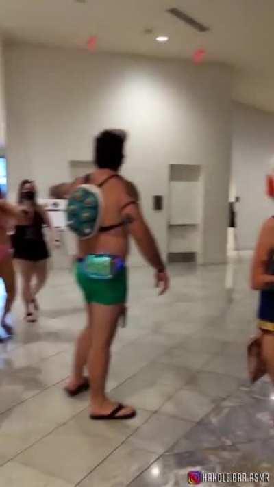 [self] Our Super Mario group for the Dragon Con Sexy Pin-Up Pool Party