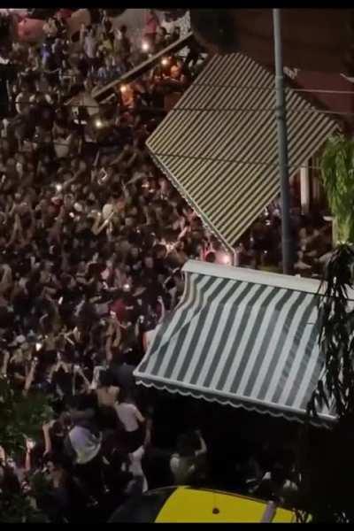 Lionel Messi going out for Dinner in Argentina yesterday