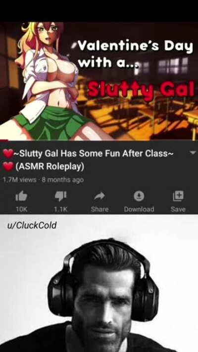 mfw I listen to anime slutty girl dom asmr