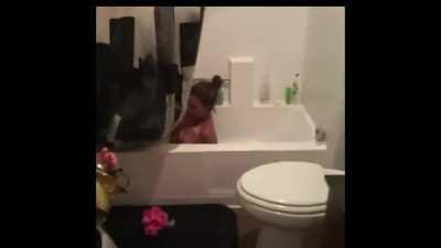 ENF girls caught in the shower