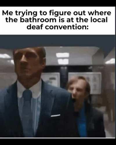 What no hearing does to a mf