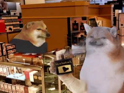 le “sampling a fragrance” has arrived