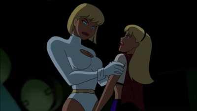 Supergirl gets beaten the fuck out of by Galatea