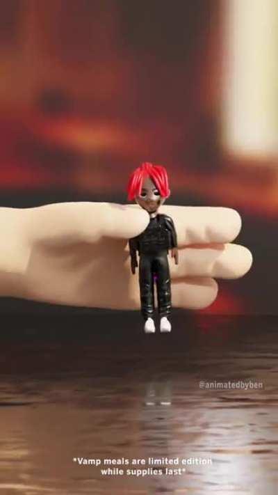 McDonald's x carti collab ( concept ) credit : @animatedbyben