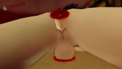 Futa Raven Uses Her Portals (Infected_Heart)