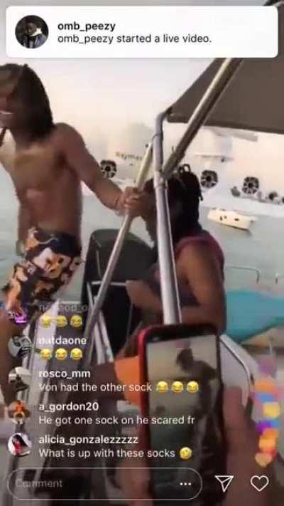 Durk, Von, and Booka on a yacht enjoying the summer ð¥ð