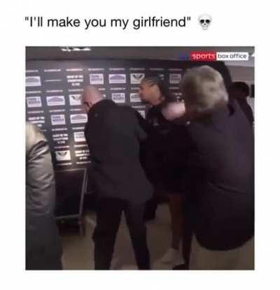 Just kissing his homie goodnight before putting him to sleep