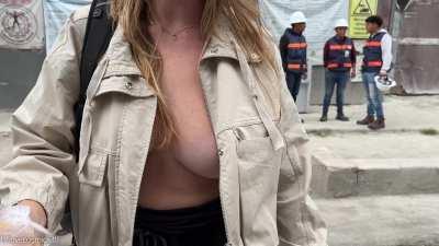 It's always more fun when there is an audience