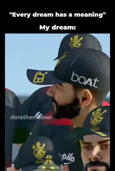 They won (in dreams)