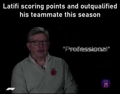 We proud of you, Latifi.