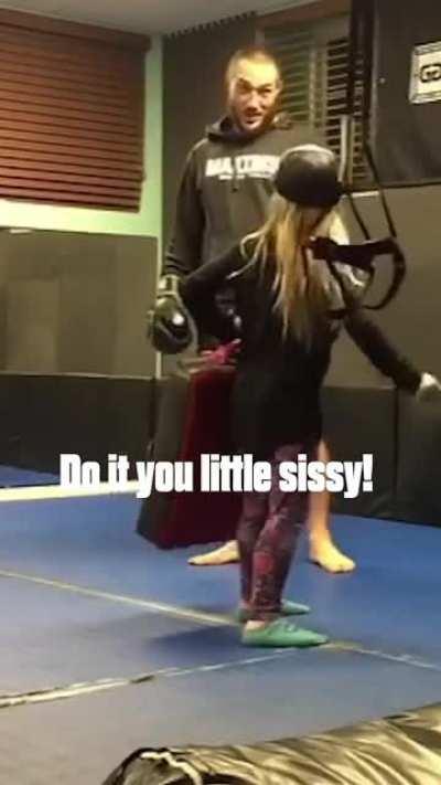 The way she flung 💀