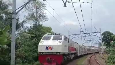 Killed filming train on other tracks