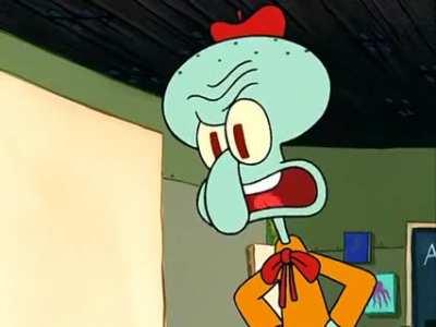 Squidward was just cultured