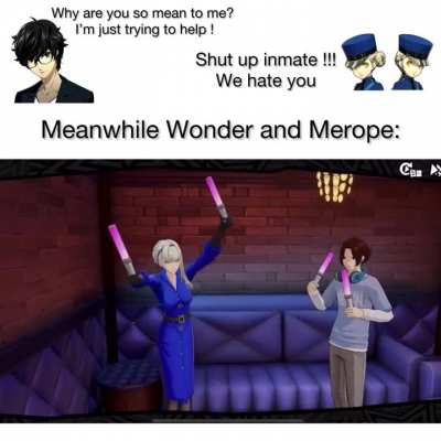 Velvet room attendant Merope is based ✅