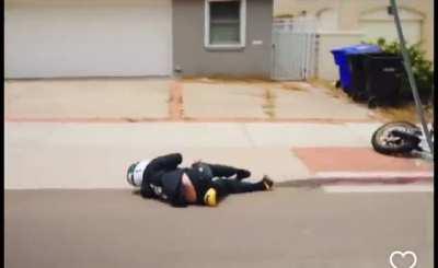 Trying to show off doesn’t end well