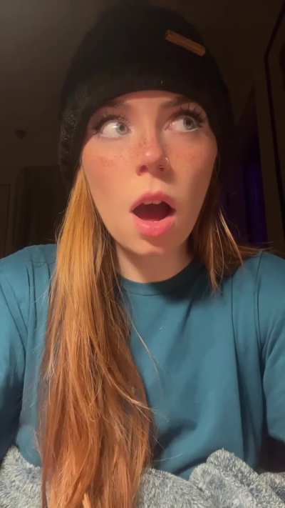 You're gonna stay over tonight? What are we gonna do?