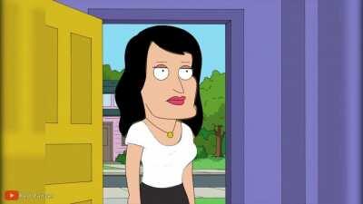 Brian Griffin slept with Quagmire's Dad vocoded to Il Vento D'oro