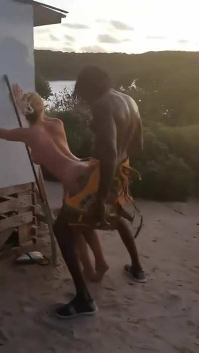 Having fun with the tribe