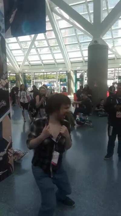 A few years ago when I went to AX, I think 2017, I ask Noble to be a tsundere, and this what I got