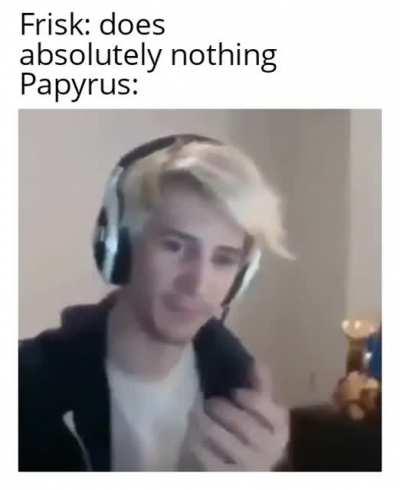 Papyrus is such a supporting character