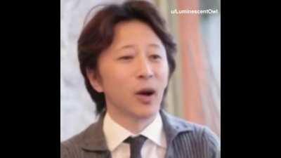 Dame da ne, but Araki sings it