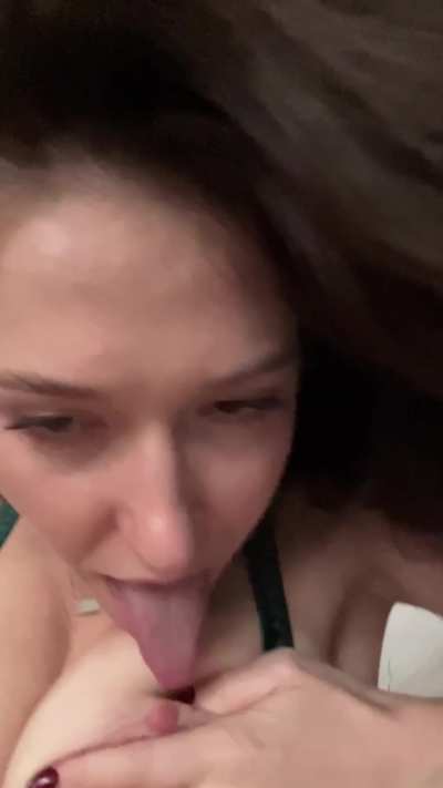 My secret passion is suck my own nipples
