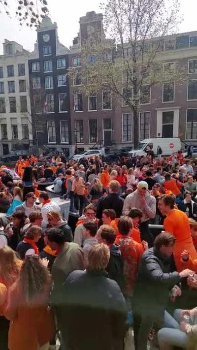 The canals in Amsterdam today