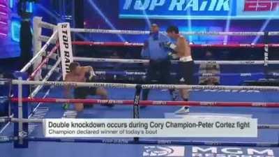 A Rare Double Knock Down