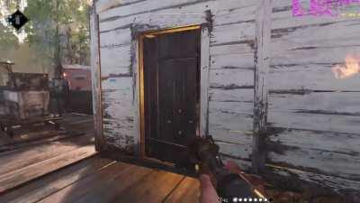 50 hours of Hunt this double kill trapping and burning people alive in a house is my favorite moment so far.