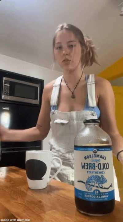 That movement still looks a bit foreign to her