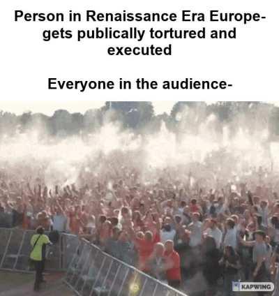 Also, during the French Revolution, spectators could buy souvenirs, read a program listing the names of the victims, or even grab a quick bite to eat at a nearby restaurant called “Cabaret de la Guillotine.”