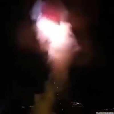 HMFT after I put fireworks in a hot air baloon