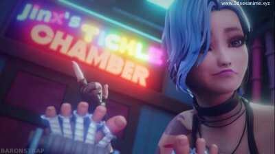 Jinx vs Akali (Baronstrap) [league of legends]