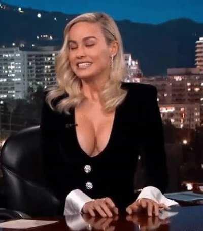 Brie Larson wearing vibrating panties