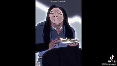 He really got back for lil cenat😭