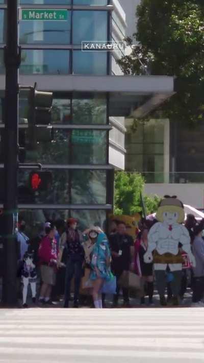 Hololive and friends showed up at my local anime convention!