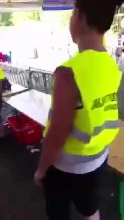 Sexually harassing a Security Girl