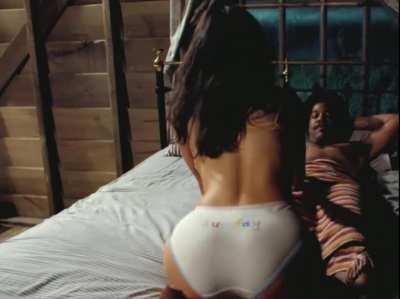 Jenna Ortega - X - 4K Source 2 of 2 - Looped, Cropped, Slowed, Brightened, RIFE'd, Not resized