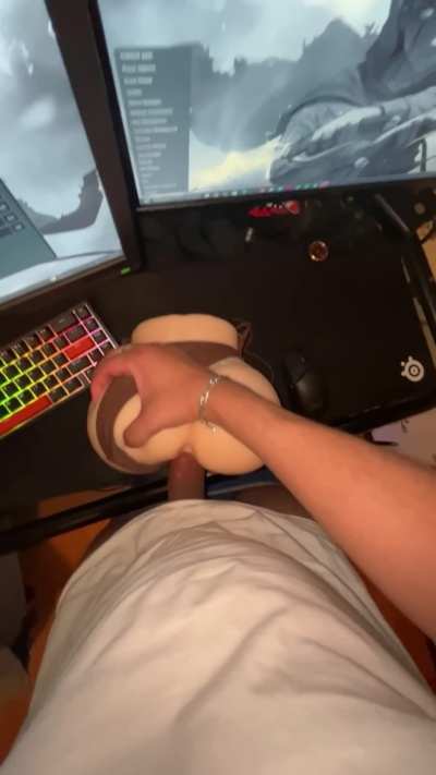 Fucking my toy