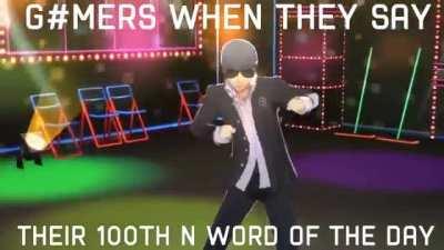 Disgusting G#mer celebrates racism