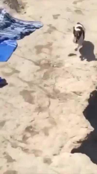 “ Aight later guys, my friends are in the water gotta go! “