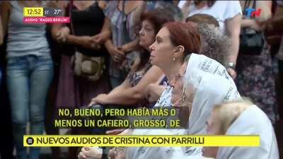 Nuevos audios de Cristina: 