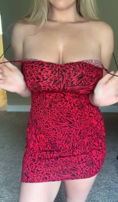 Me and my little red dress