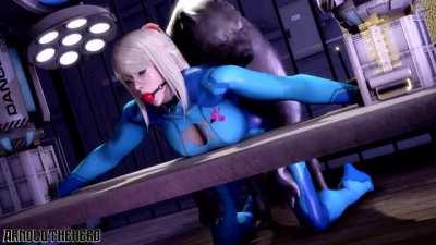 Samus Aran fucked doggystyle [Metroid] (arnoldthehero)