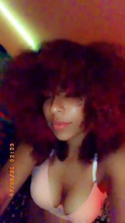 Pushing for the little tease vid she saying she has ready to send. Upvote for it, follow me for more, or pm