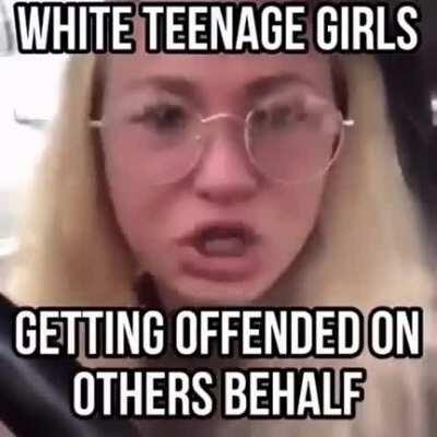 Someone please tell me what she is saying.