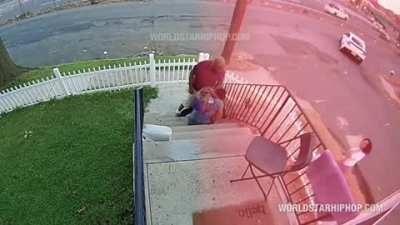 Porch pirate receives help returning a package