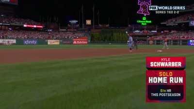 [Highlight] [Highlight] Kyle Schwarber hits a solo homer to tie the game up at one run apiece in the first!