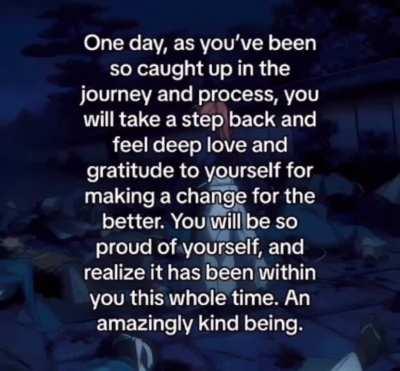 You have the strength to accomplish anything, so go do it